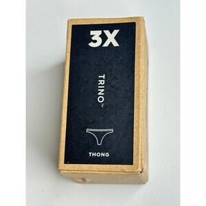 New Allbirds Trino Thong Raincloud Black 3X Rare Discontinued Merino Tree Blend